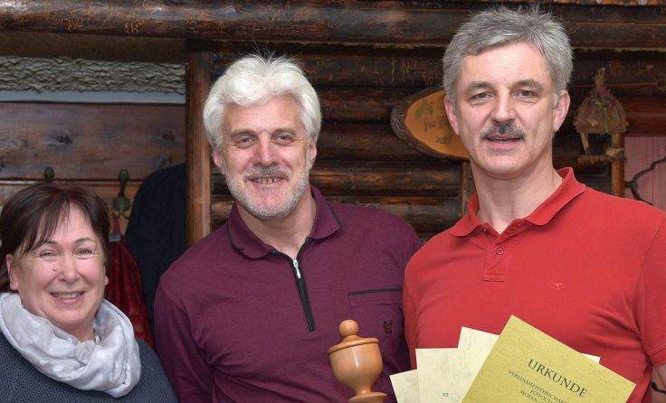 Rosemarie Huber, Obmann Franz Stöger und Martin Spannring (v. l.), Foto: Helmut Auinger
