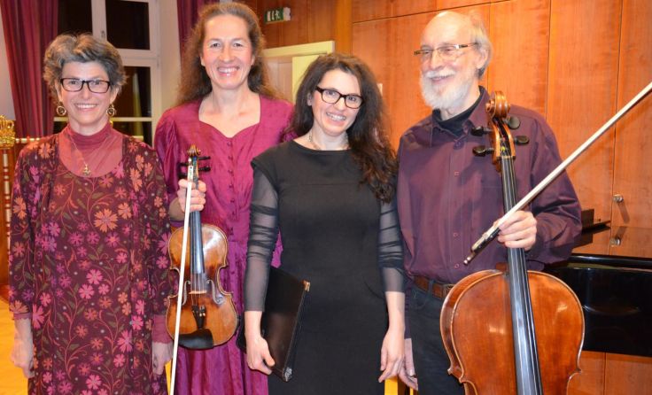Dagmar Uray, Elisabeth Kleinecke, Manuela Hubinger und John Hauer (v. l.), Foto: Willi Ebner