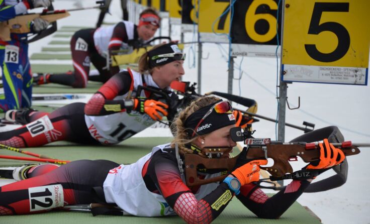 Spitzen-Biathleten kämpften in Rosenau um den Staatsmeistertitel. Foto: Robert Humpl