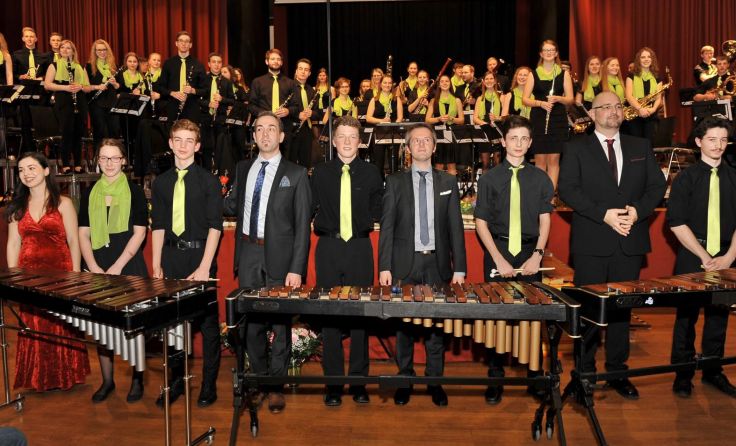 Das Bezirksjugendorchester zeigte sein musikalisches Können. Foto: L. Nentwich