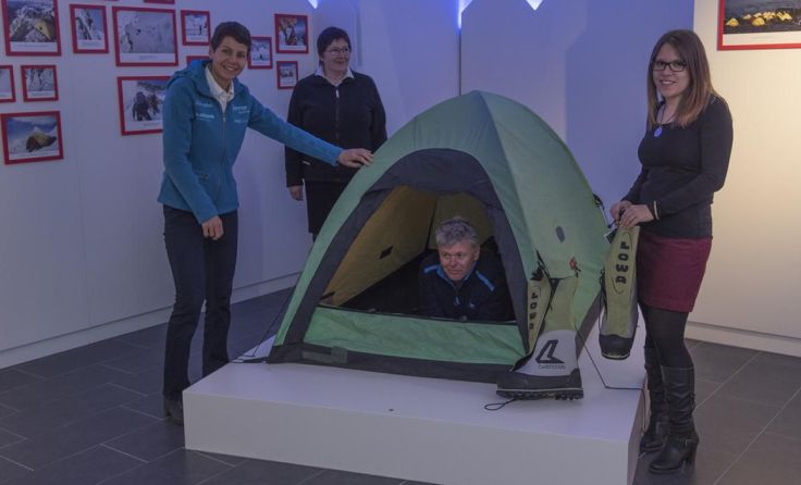 Das Museum-Team mit Schirmherrin Gerlinde Kaltenbrunner (l.), Foto: Jack Haijes