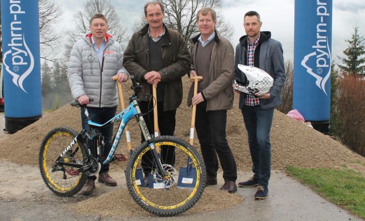 Herbert Gösweiner, Norbert Vögerl, Helmut Holzinger und Peter Fernbach (v. l.), Foto: Egelseder