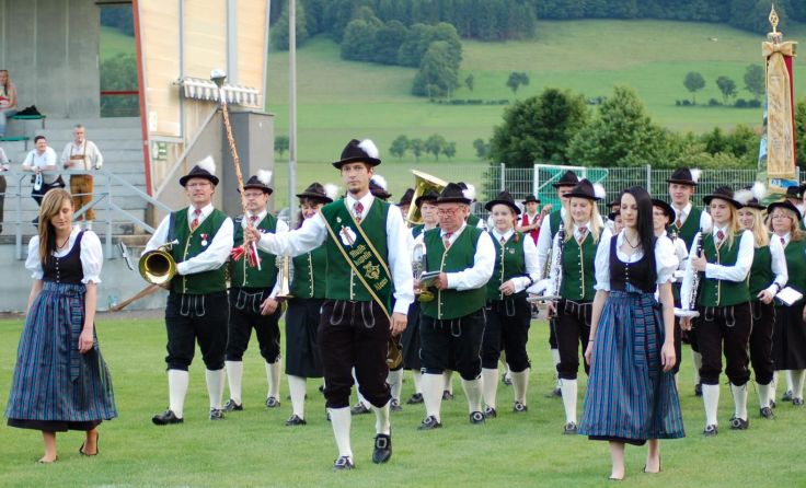 Die Musiker des Musikvereines Klaus freuen sich auf ein schönes Wunschkonzert.