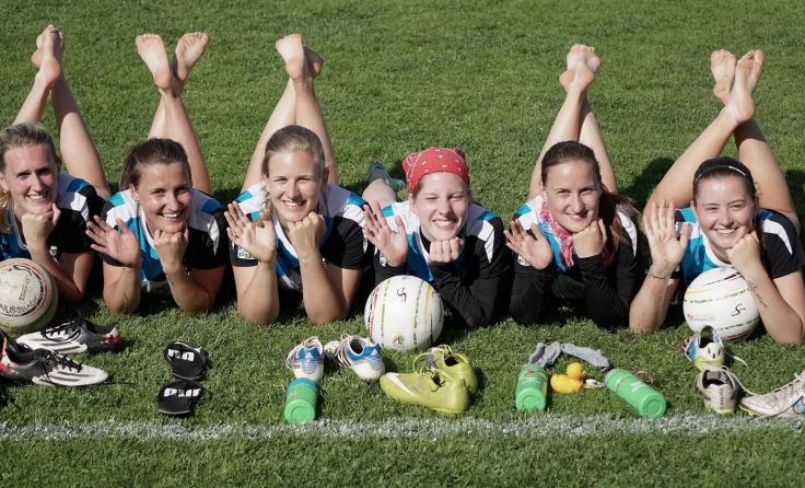Kathi, Marlene, Ines, Iris, Verena und Ines, Foto: i.maringer