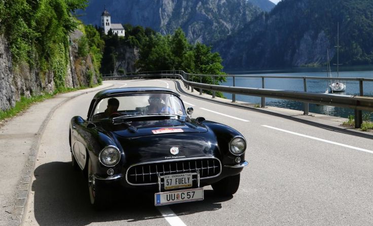 Chevrolet Corvette C1 „Ramjet“ wurde zum schönsten Auto gekürt. Foto: Daniel Fessl