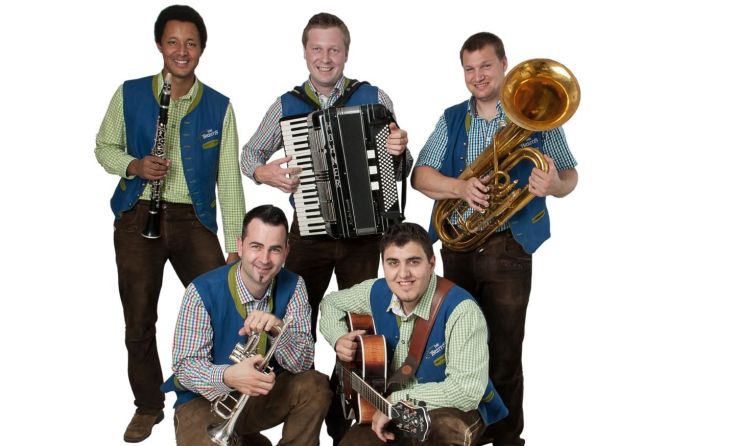 Die Breitis haben dem Lederhosentreffen eine Eigenkomposition gewidmet. Foto: Ursula Antensteiner