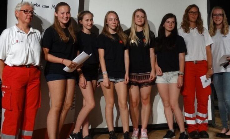 Die Grünburger Jugendbewerbsgruppe holte den Vizelandesmeistertitel. Foto: OÖRK