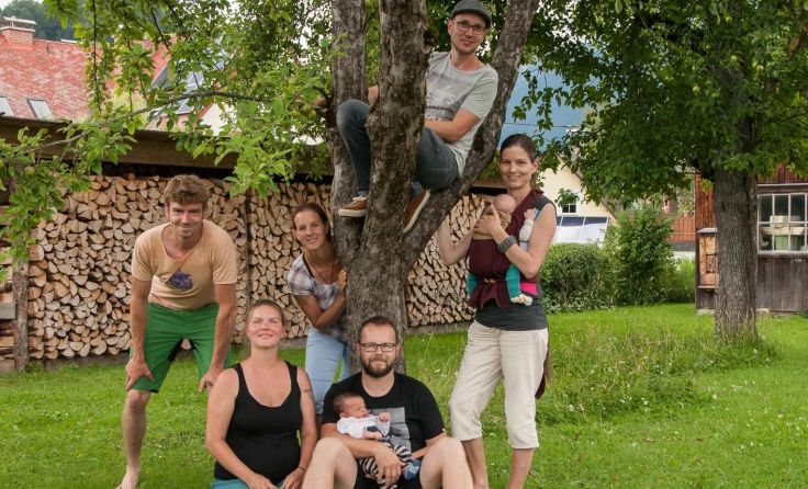 Das Gründer-Team der Interessengemeinschaft für die Freie Schule Pyhrn-Priel