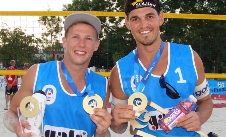 Florian Schnetzer und Peter Eglseer (v. l.) haben bei den EUSA-Games gewonnen.