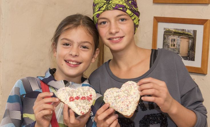 Süße Schleckereien warten auf die Besucher des Lebkuchenkirtags. Foto: Jack Haijes