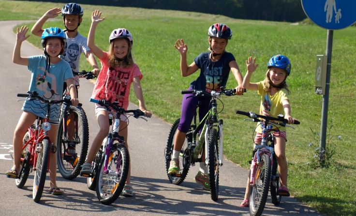 Am „Rad Erlebnistag“ gibt es für die Kinder Unterhaltung entlang der Strecke. Foto: T-Man