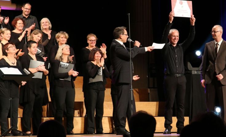 Die Oldies Swing and Gospel Singers haben das Online-Voting gewonnen.