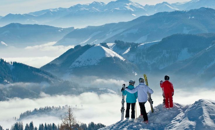Sportarena Pyhrn-Priel - Ausblick von der Wurzeralm, Foto: OÖW HIWU