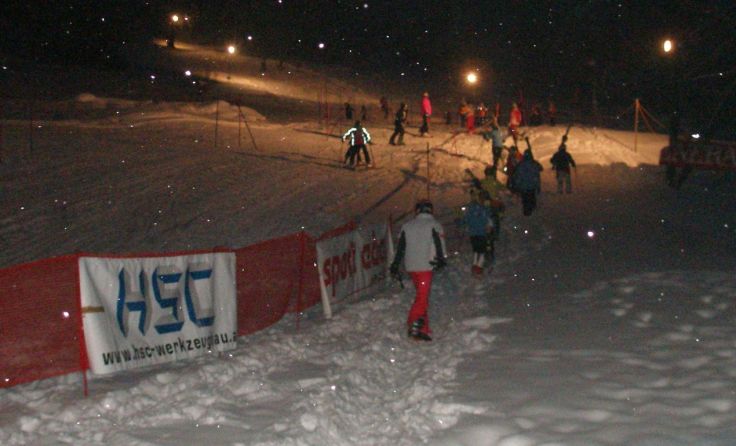 Der letzte Nachtslalom am Dorferberg in Molln fand 2010 statt.