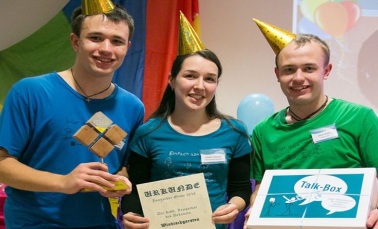 Das Jungschar-Team Samuel Haijes, Sandra Scharax und Jakob Haijes (v. l.), Foto: Haijes