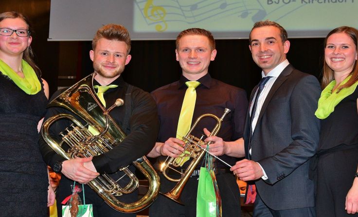 Junge Musiker des Bezirkes begeisterten ihr Publikum. Foto: L. Nentwich