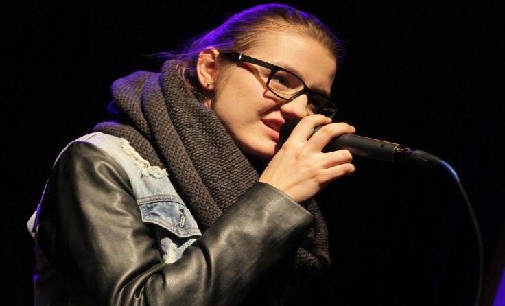 Die Stimme von JazzUp: Anna-Maria Schnabl, Foto: Gerhard Mannsberger