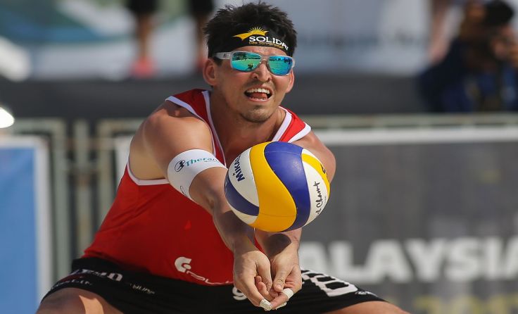 Beachvolleyballer Peter Eglseer Foto: FIVB