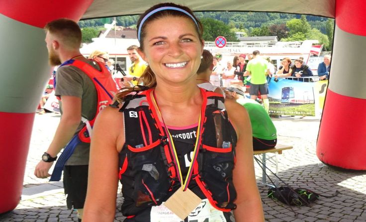 Michaela Mandlbauer holte Platz drei.