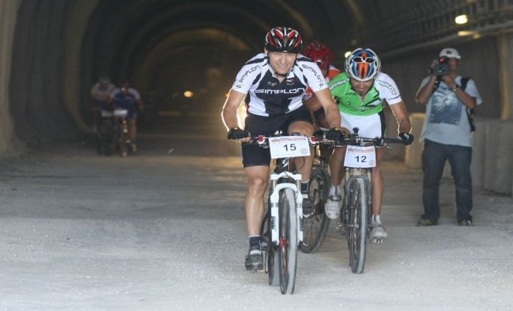 Der Elfi-Tunnel ist nur an diesem Tag für sportliche Wettkämpfe freigegeben.
