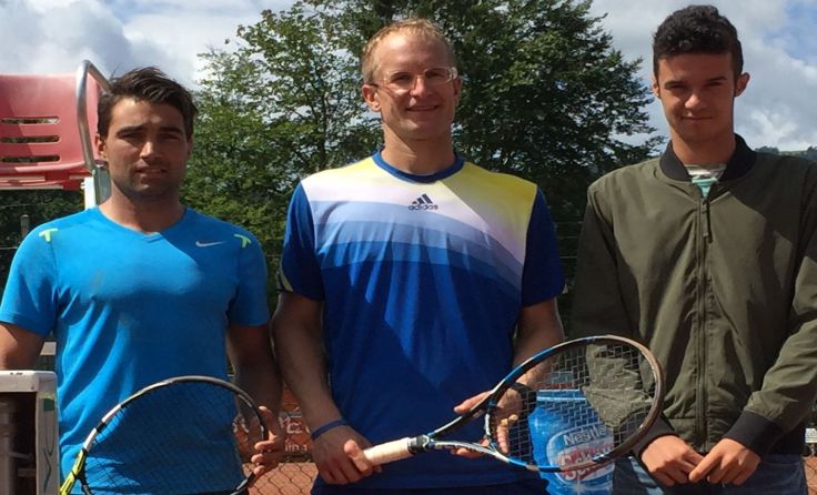 Marcel Pfarrhofer, Roland Ehrnleitner und Nico Bertignoll (v. l.)