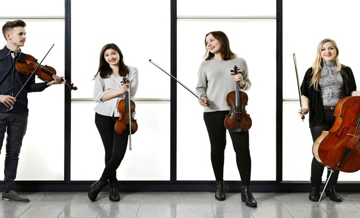 Das Borea Quartett gastiert in der Schmiedleithen in Leonstein.
