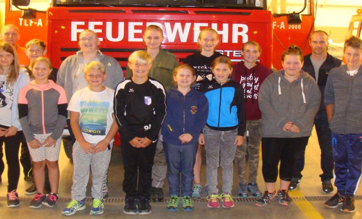Die Freiwillige Feuerwehr Rosenau hat jetzt auch eine Feuerwehrjugend.