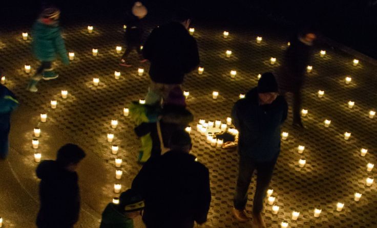 Der Andrang zur "Nacht der 1000 Lichter" in Kirchdorf war groß. Foto: Jack Haijes