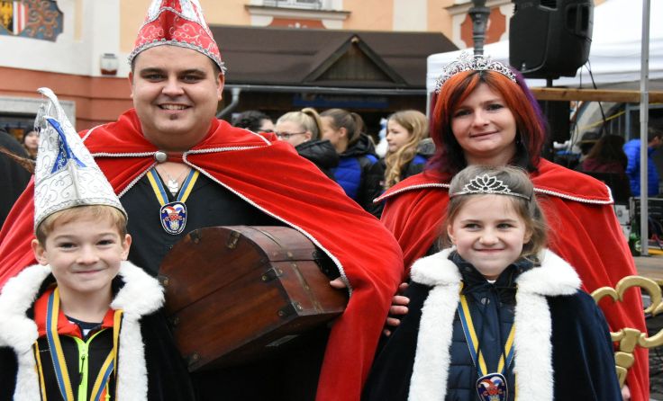 Prinz Rene mit Prinzessin Katharina sowie Prinz Michael mit Prinzessin Lena, Foto: Monika Schwiefert
