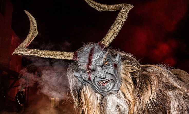So "schiach" sind die Krampusse. Foto: Christian Kerbl
