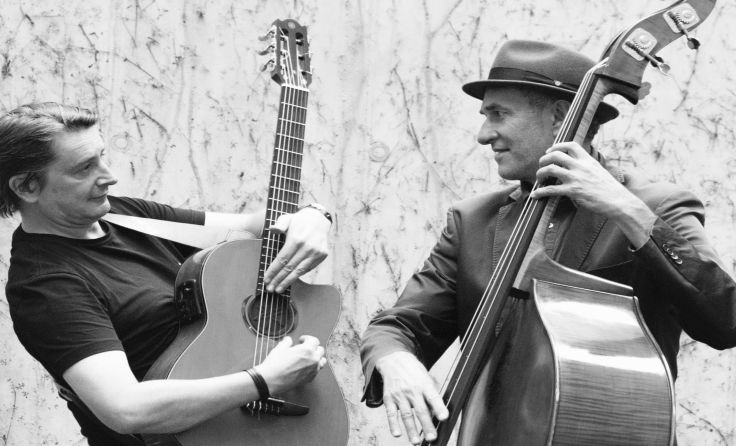 Daniel Oman und Wolfram Derschmidt (v. l.) spielen in Spital am Pyhrn.