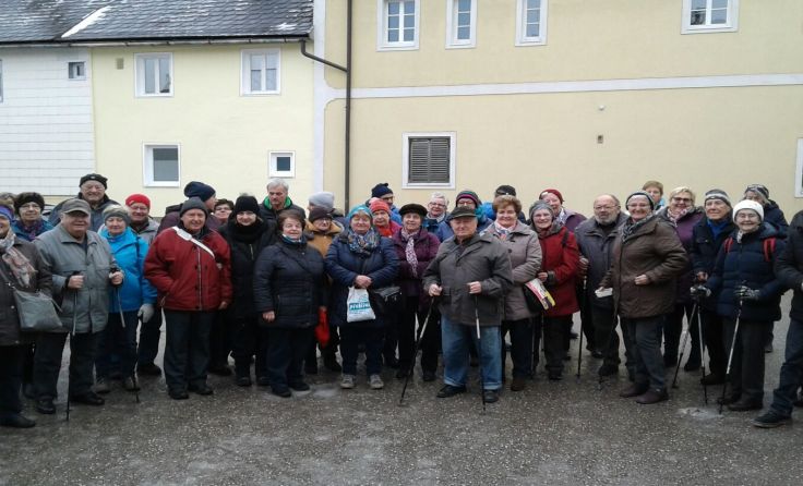 Postpensionisten aus dem Großraum Steyr waren in Molln unterwegs. Foto: W. Boschitzko
