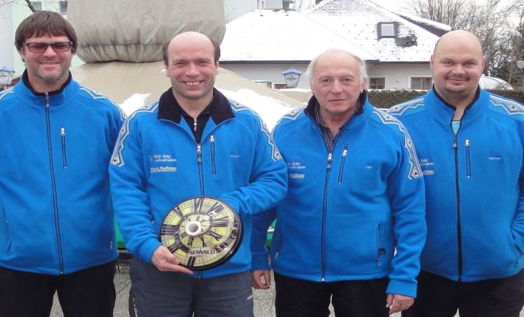 Walter Gosch, Herbert Aigner, Franz Wimberger und Michael Petroczy (v.l.)