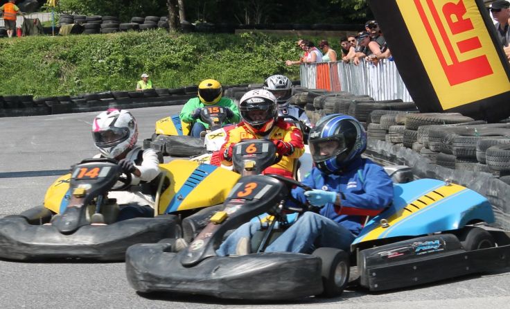 Erstmals gibt es heuer auch eine Bezirkswertung beim Kartrennen in Steyrling. Foto: Egelseder