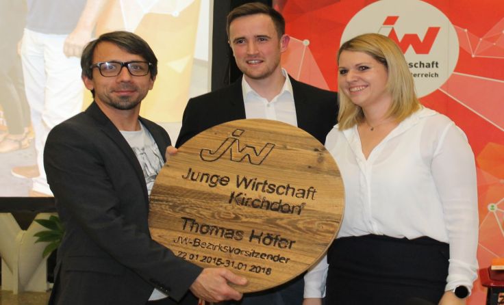 Thomas Höfer, Martin Schiller und Stefanie Etzenberger (v.l.), Foto: C. Kerbl