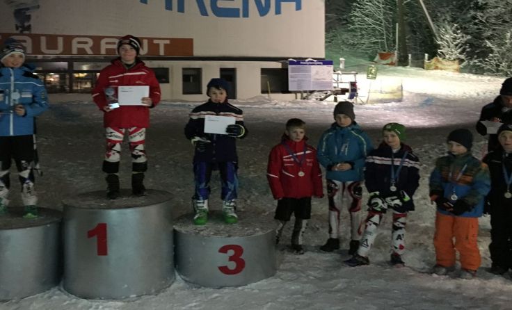 Die jungen Skifahrer zeigten hervorragende sportliche Leistungen. Foto: HIWU