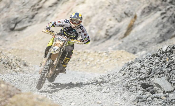 Der Mollner Dominik Huemer gibt auch heuer wieder richtig Gas. Foto: Sportograf