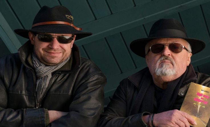 Liedermacher und Musiker Thomas Parzer und Autor Kurt Schiffel (v. l.), Foto: Stütz
