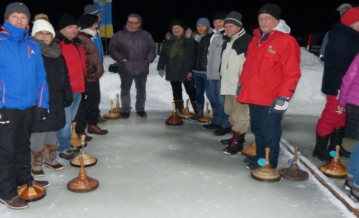 Die SPÖ Roßleithen veranstaltete das alljährliche Eisstockschießen in Vorderstoder.