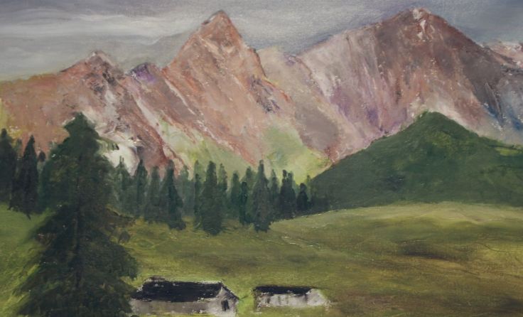 Berglandschaften und Baumwelten sind im Alpineum Hinterstoder zu bewundern.