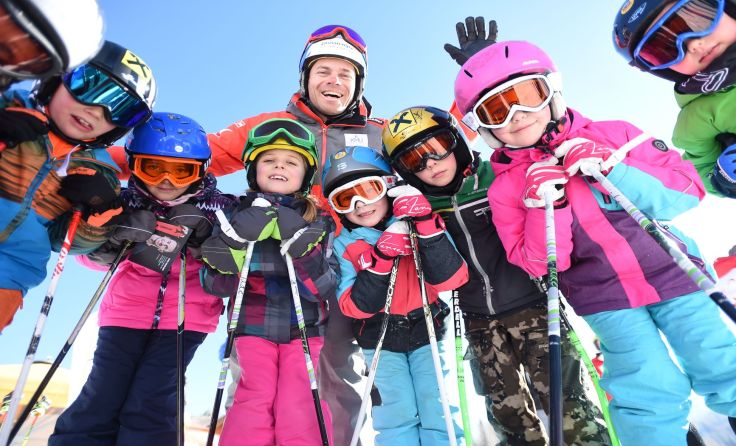 Ex-Abfahrtsstar Michael Walchhofer war ein begehrter Skilehrer. Foto: ÖSV/Spiess 