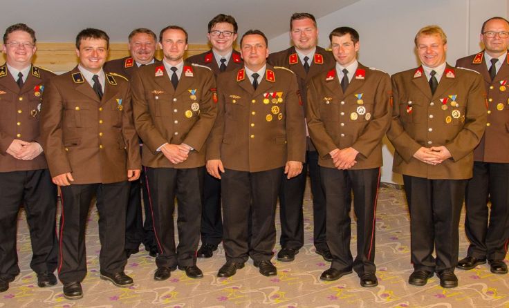 Die Versammlung der FF Hinterstoder stand im Zeichen der Neuwahl. Foto: FF Hinterstoder