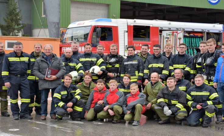 Die Freiwillige Feuerwehr Molln lädt zum Jubiläumsfest ein. Foto: Pils