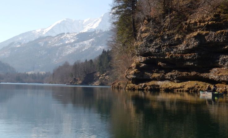 Das Fischen ist im Stausee möglich. Foto: Forstverwaltung Schaumburg-Lippe