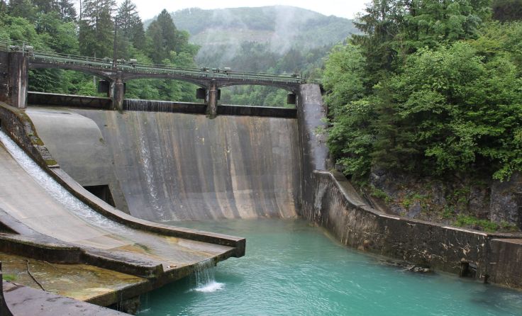 Wasserkraftwerk Steyrdurchbruch in Molln, Foto: Egelseder