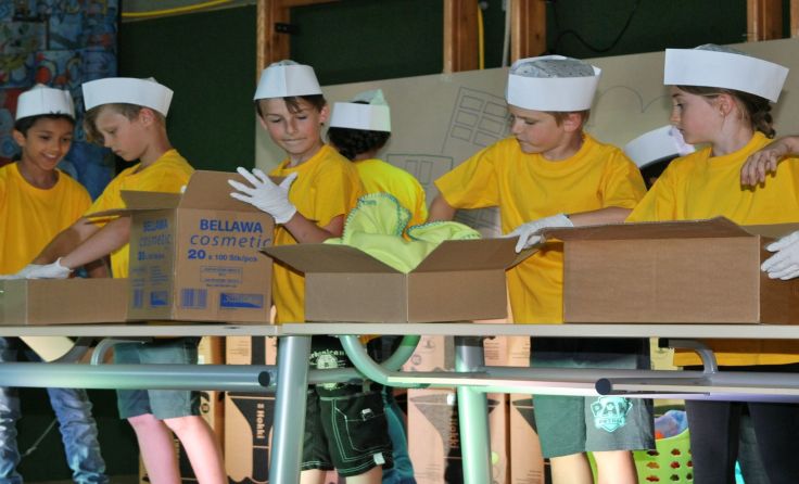 Die Begeisterung der Kinder war für die Besucher spürbar. Foto: Andrea Anderluch