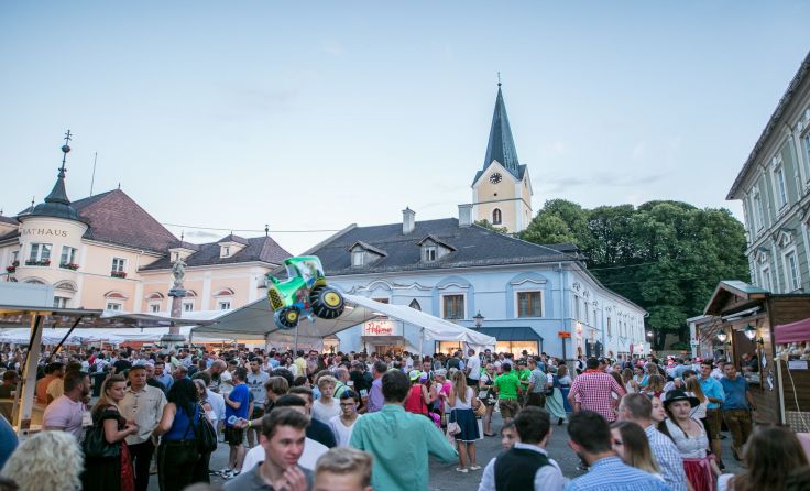 Windischgarsten verwandelt sich wieder in ein Festgelände. Foto: Hinterramskogler