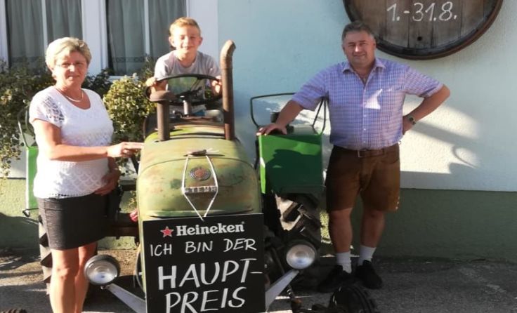 Hauptpreis ist ein Original Steyr 15er