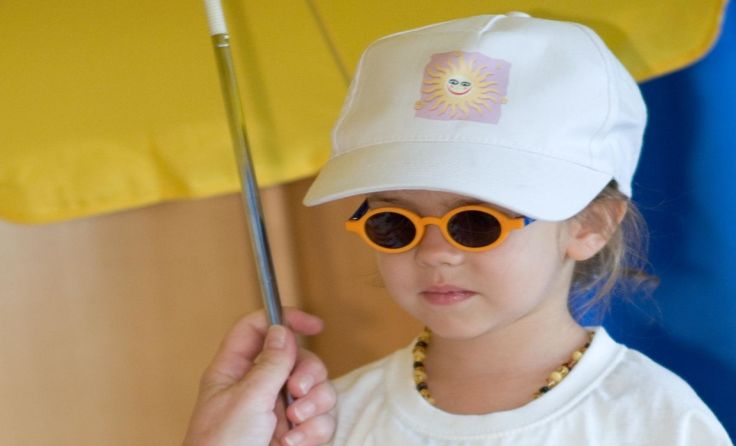 Kinder erlernen den richtigen Umgang mit der Sonne. Foto: Krebshilfe Oberösterreich