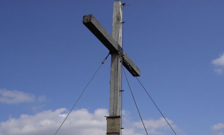 Heimkehrerkreuz am Kleinen Landsberg